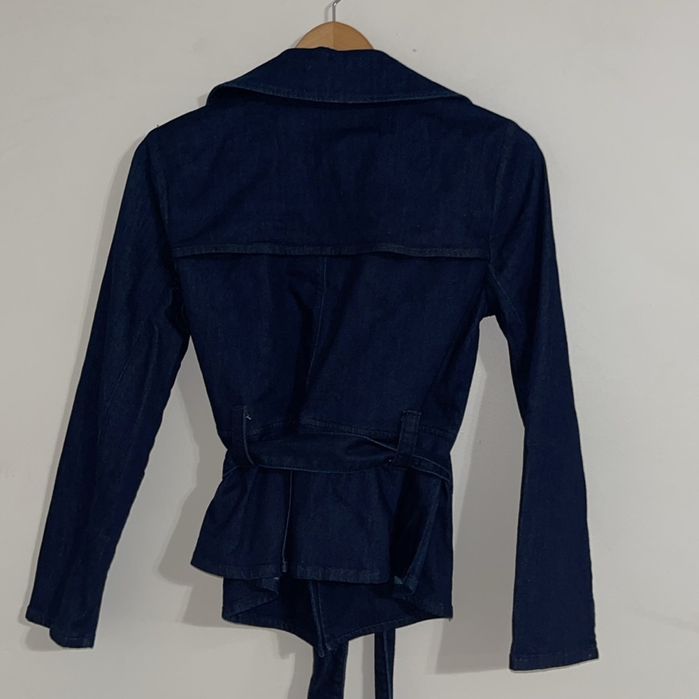 White House Black Market Dark Blue Blazer - Picture 6 of 9